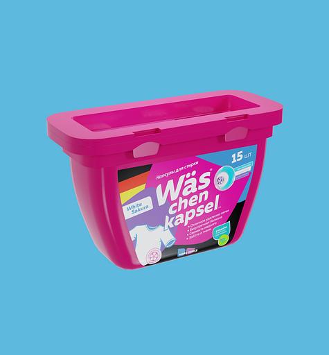 Капсулы для стирки белого белья More Choice Wäs chen kapsel White 15 шт, опт фото 2
