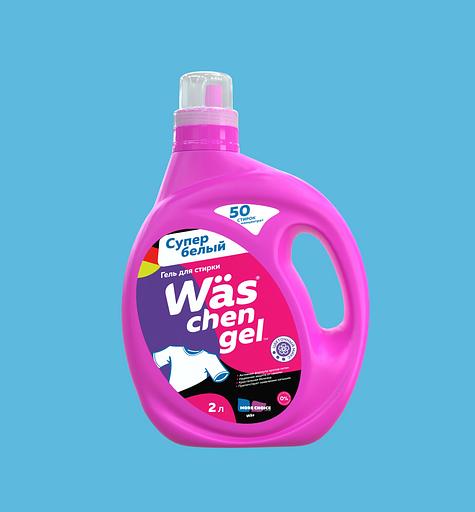 Гель для стирки белого белья More Choice Wäs chen gel White 2 л, опт фото 1