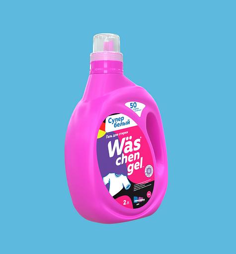 Гель для стирки белого белья More Choice Wäs chen gel White 2 л, опт фото 2