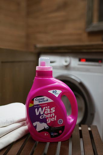 Гель для стирки белого белья More Choice Wäs chen gel White 2 л, опт фото 4