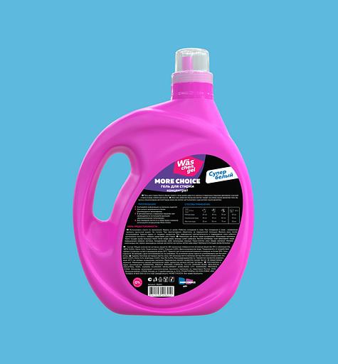 Гель для стирки белого белья More Choice Wäs chen gel White 3 л, опт фото 3