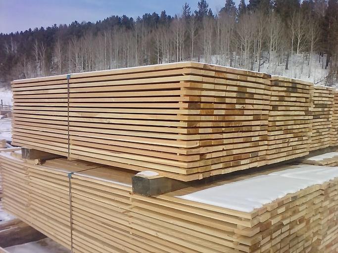 Пиломатериал обрезной (доска) из лиственницы ОПТ фото 1