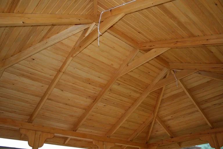 Изготовление беседок из натурального дерева 4х4 м, 16 м² фото 5