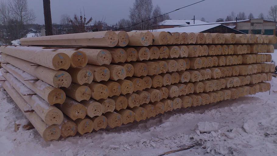 Оцилиндрованное бревно ОПТ фото 5