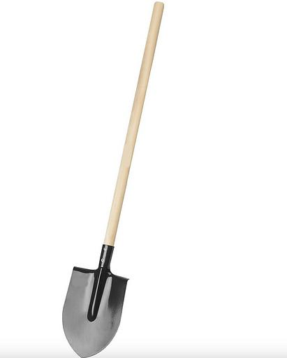 Лопата ледоруб термообработанная с черенком «МАТ и К», опт фото 1