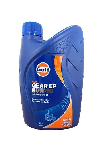Моторное масло трансмиссионное для легковых автомобилей Gulf Gear EP 80W-90 1 л фото 1