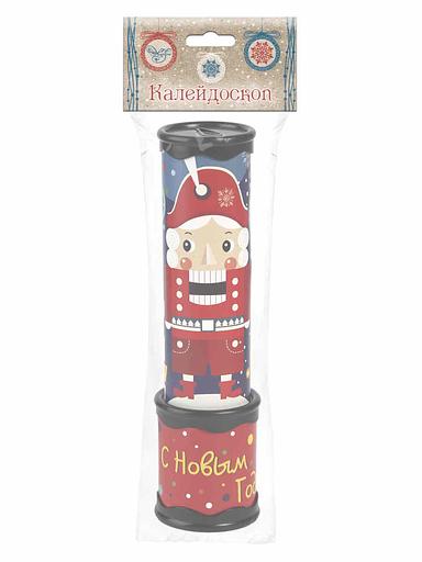 Новогодняя игрушка детская Калейдоскоп «Щелкунчик» 20×5,6 см, 80340, опт фото 2