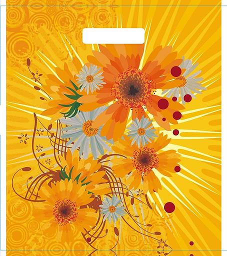 Пакеты с вырубной ручкой, опт фото 1