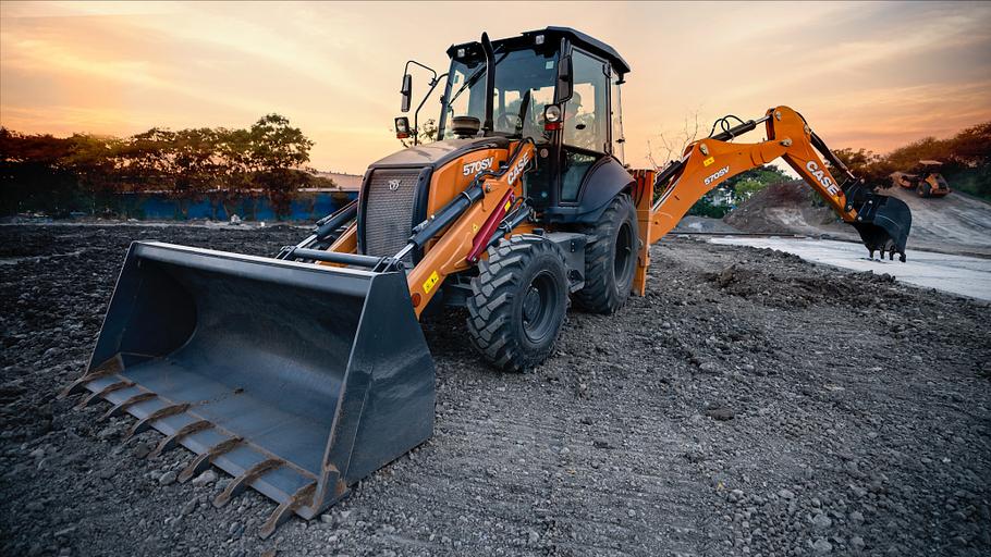 Экскаватор-погрузчик CASE 570SV фото 1