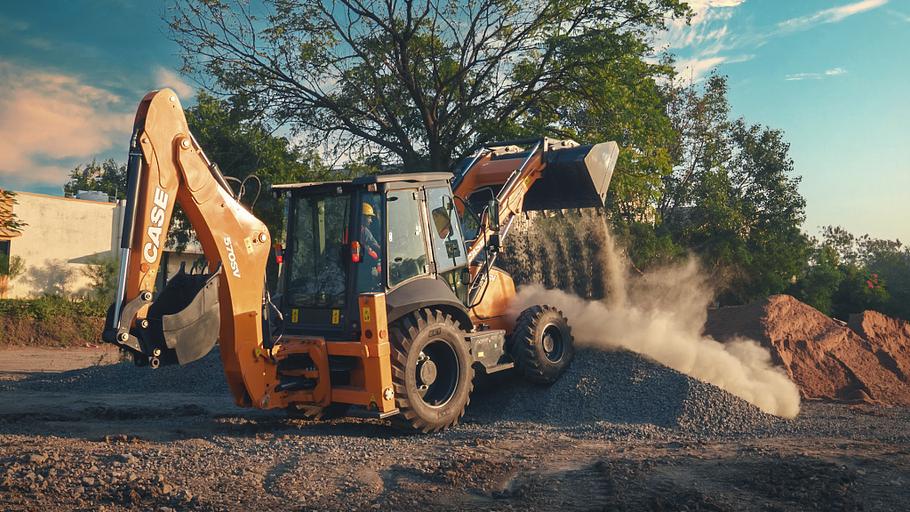 Экскаватор-погрузчик CASE 570SV фото 2