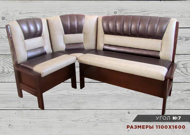 Изготовление кухонных угловых секций с мягкой обивкой под заказ фото 1