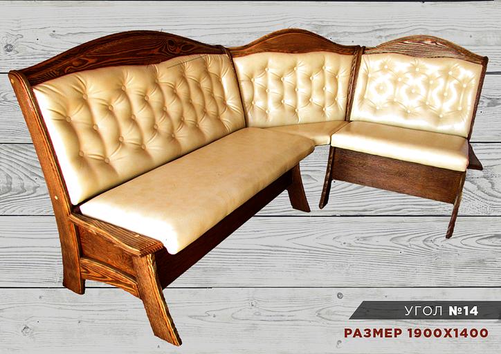 Изготовление кухонных угловых секций с мягкой обивкой под заказ фото 2