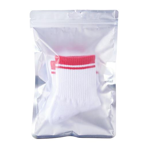 Спортивные носки «Playing» с махровым следом, красный кант ОПТ фото 5