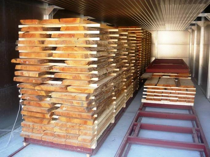 Услуга сушки пиломатериала (липа, осина) необрезная и полуобрезная доска 25-55 мм фото 2