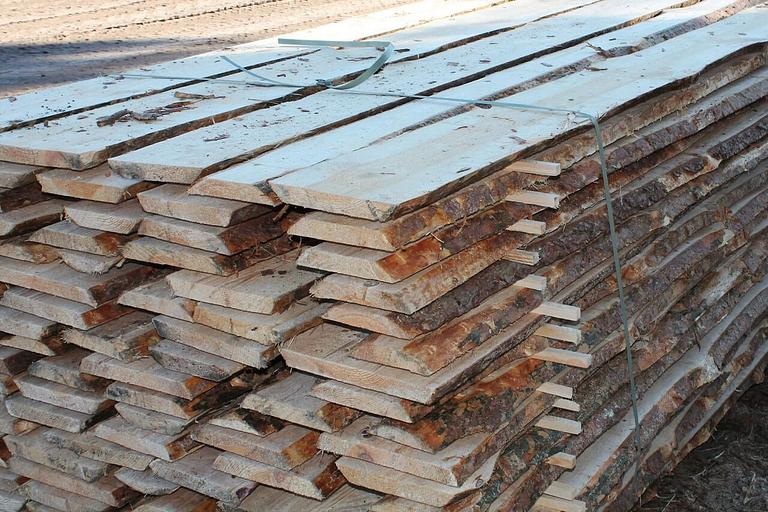 Услуга по роспуску необрезной доски (сосна, ель, осина, кедр) фото 1