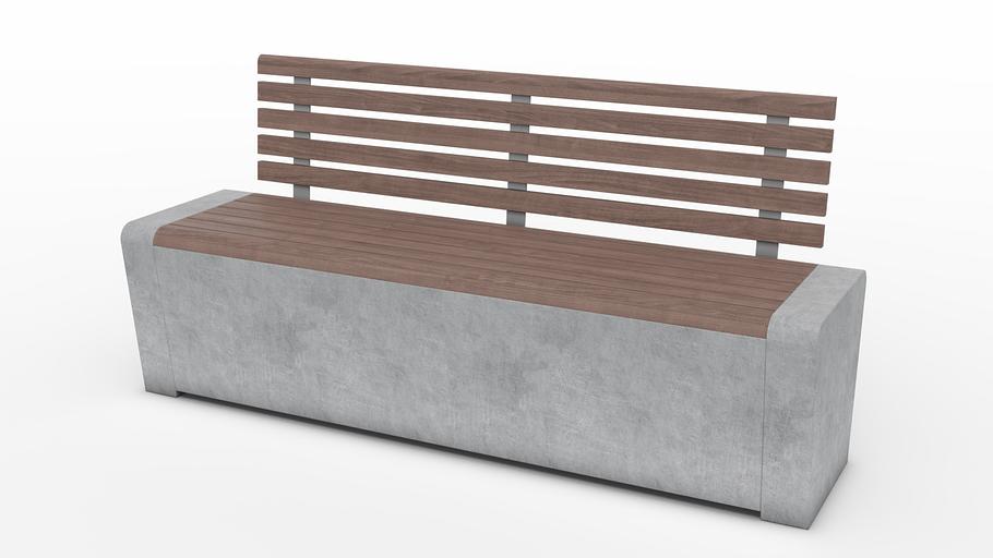 Скамья садовая СтаркБет «Омега средняя» ОПТ фото 1