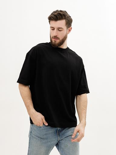 Футболки базовые, 160гр/м², хлопок 100%, черный фото 1