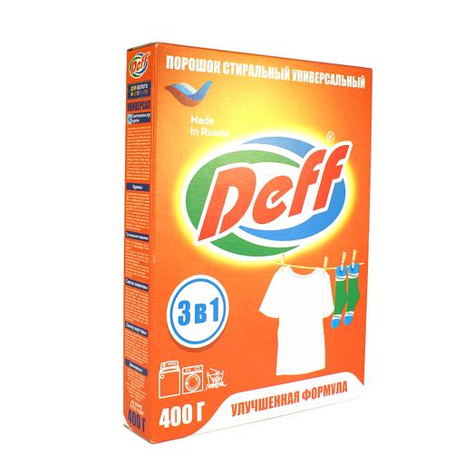 Стиральный порошок «DEFF-Универсал» для белого и цветного 400 г, опт фото 2