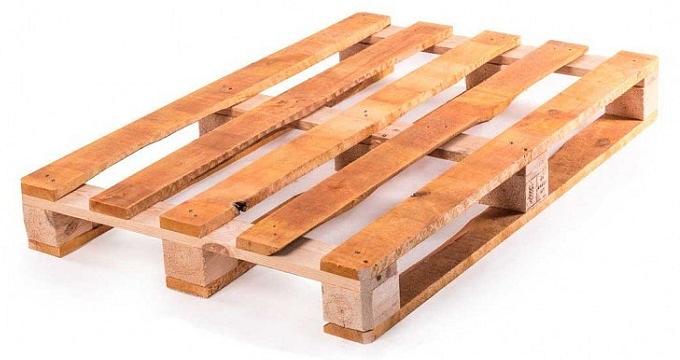 Поддон деревянный новый 800×1200 до 1500 кг 2 сорт фото 1