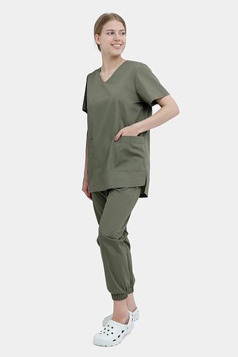 Костюм хирургический DOCTOR BIG женский DB 4-87-01-1, опт фото 1