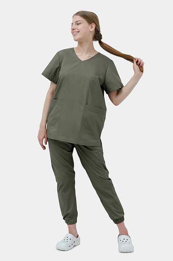 Костюм хирургический DOCTOR BIG женский DB 4-87-01-1, опт фото 3