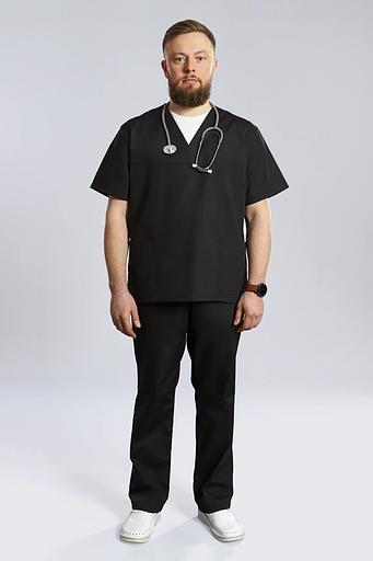 Костюм хирургический мужской DB7-05-01-1, 65+65, опт фото 4