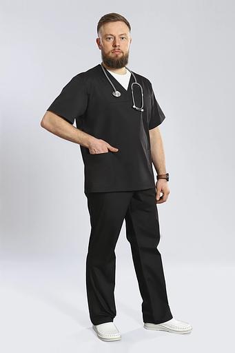 Костюм хирургический мужской DB7-05-01-1, 65+65, опт фото 5