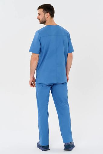 Брюки медицинские мужские MG1-01-25-0, 15 (Атлантика) на заказ, опт фото 3