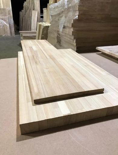 Мебельный щит Слэбус групп дуб А-В сращенный/цельноламельный 50 мм ОПТ фото 1