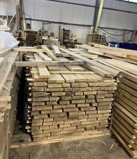 Сухая дубовая доска Слэбус групп сорт 0-1, 50×2500-3000 мм ОПТ фото 1