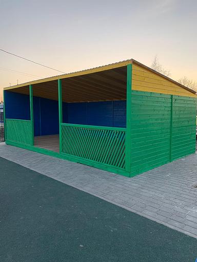 Теневой навес (8х4) фото 2