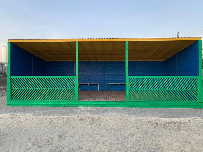 Теневой навес (8х4) фото 4