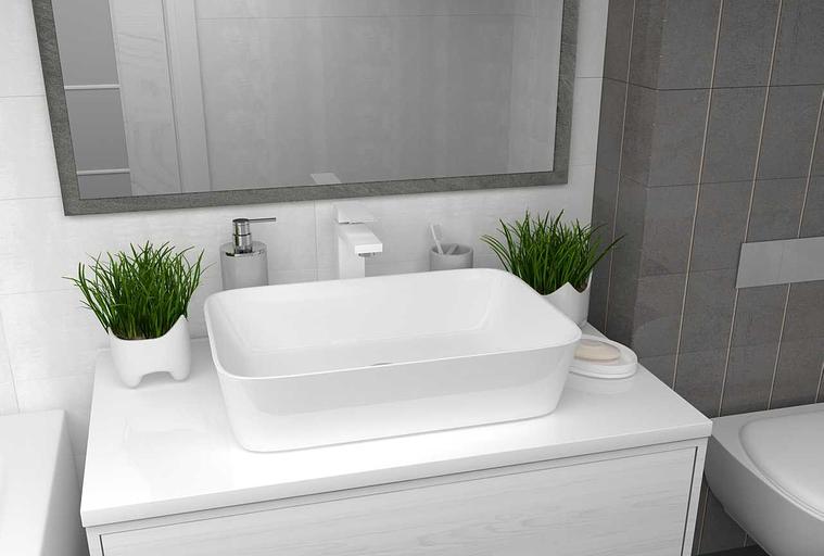 Раковина накладная для ванной комнаты Марко «Марио» ОПТ фото 1