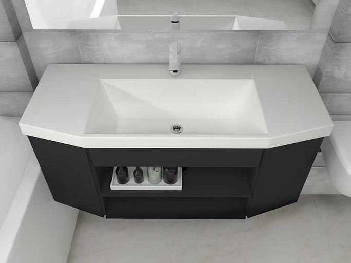 Раковина мебельная для ванной комнаты Марко «Слим 110» ОПТ фото 1