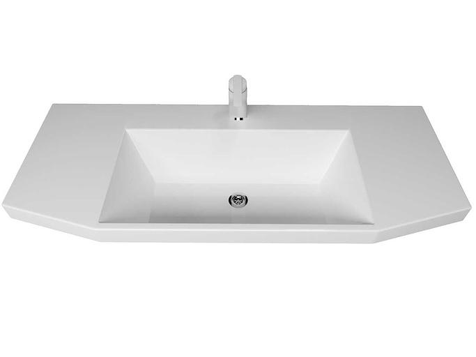 Раковина мебельная для ванной комнаты Марко «Слим 110» ОПТ фото 2