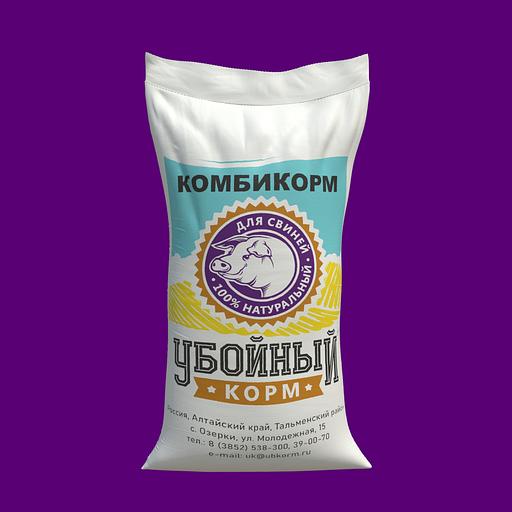 Полнорационный комбикорм для свиней «УБОЙНЫЙ КОРМ» фото 1