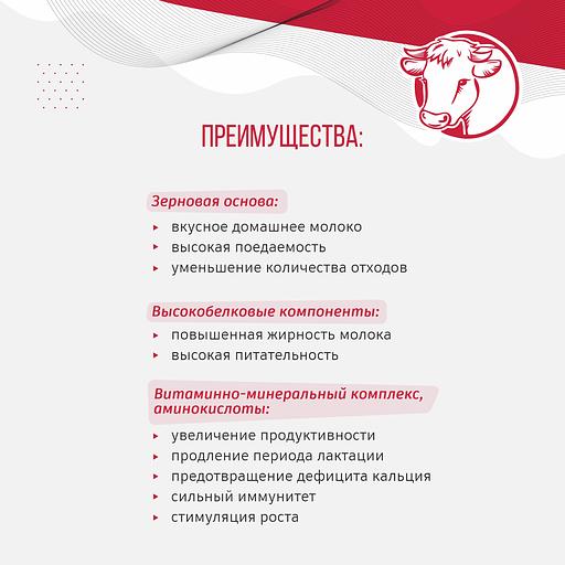 Комбикорм для дойных коров «УБОЙНЫЙ КОРМ» фото 3