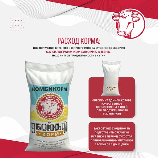 Комбикорм для дойных коров «УБОЙНЫЙ КОРМ» фото 7