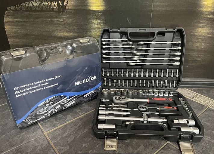 Набор инструментов 78 предмет — Молоток, опт фото 1