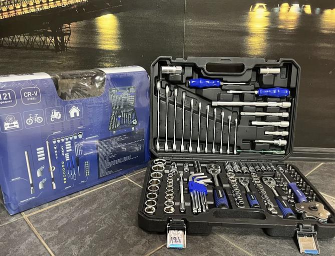 Набор инструментов 121 предмет — Молоток, опт фото 1