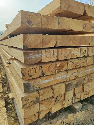 Брус сосна 100х150х6000 мм 1 сорт, опт фото 1