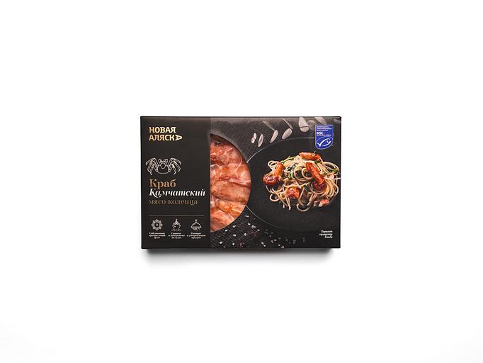 Краб Камчатский, Мясо коленца, в/м, кг IQF, х/п, цв. п., 7%, 6 шт., 6 кг, 1 кг ОПТ фото 2