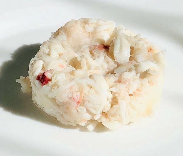 Консервы рыбные, Краб камчатский, мясо краба, жестяная банка 0,110 кг ОПТ фото 2