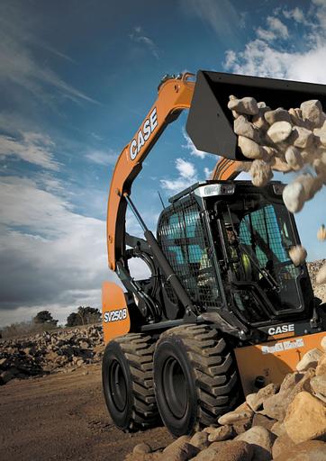 Мини-погрузчик колёсный CASE SV250B фото 1