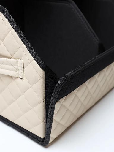 Органайзер в багажник для автомобиля бежевый ОПТ фото 8