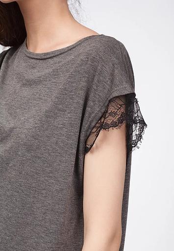 Футболка Crystal Travel «T-shirt pizzo al acciaio» ОПТ фото 2