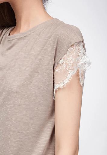 Футболка Crystal Travel «T-shirt pizzo al corda» ОПТ фото 2