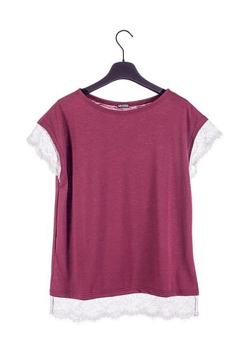 Футболка Crystal Travel «T-shirt pizzo al bordo» ОПТ фото 1