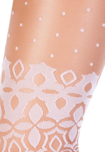 Колготки Crystal Travel «Silene col mondorlo/bianco» ОПТ фото 2