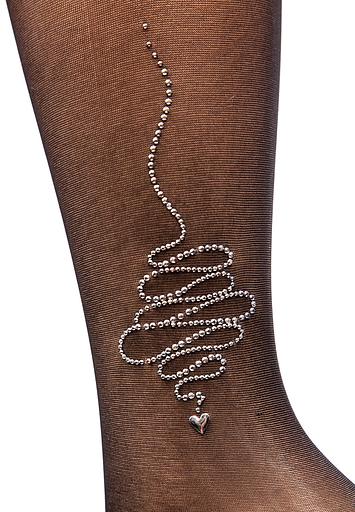 Чулки Crystal Travel «Delphine aut nero» ОПТ фото 2